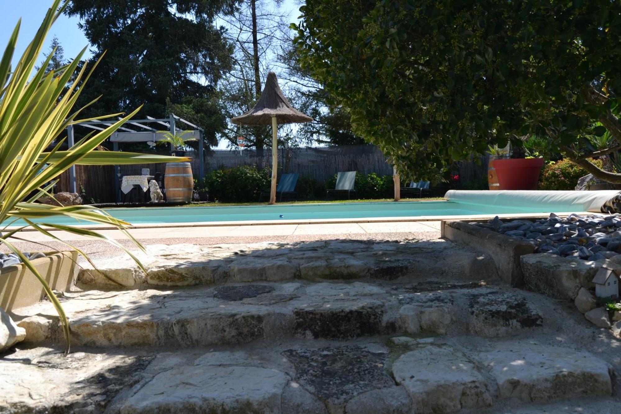 Le Gite De La Lombriere Saint-Denis-de-Pile Exteriör bild